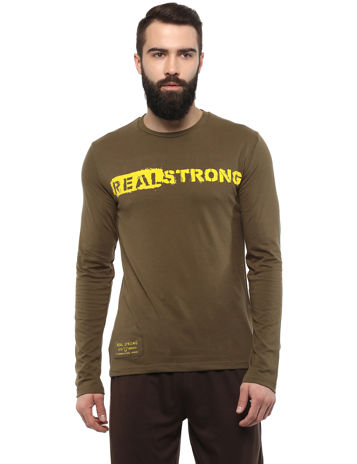 Combat - Honour Full Sleeve T-Shirt Yellow